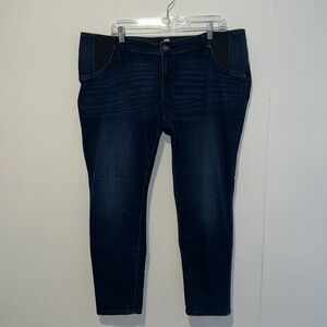 Isabel Maternity by Ingrid & Isabel Womens Skinny Jeans Side Elastic ZZ3